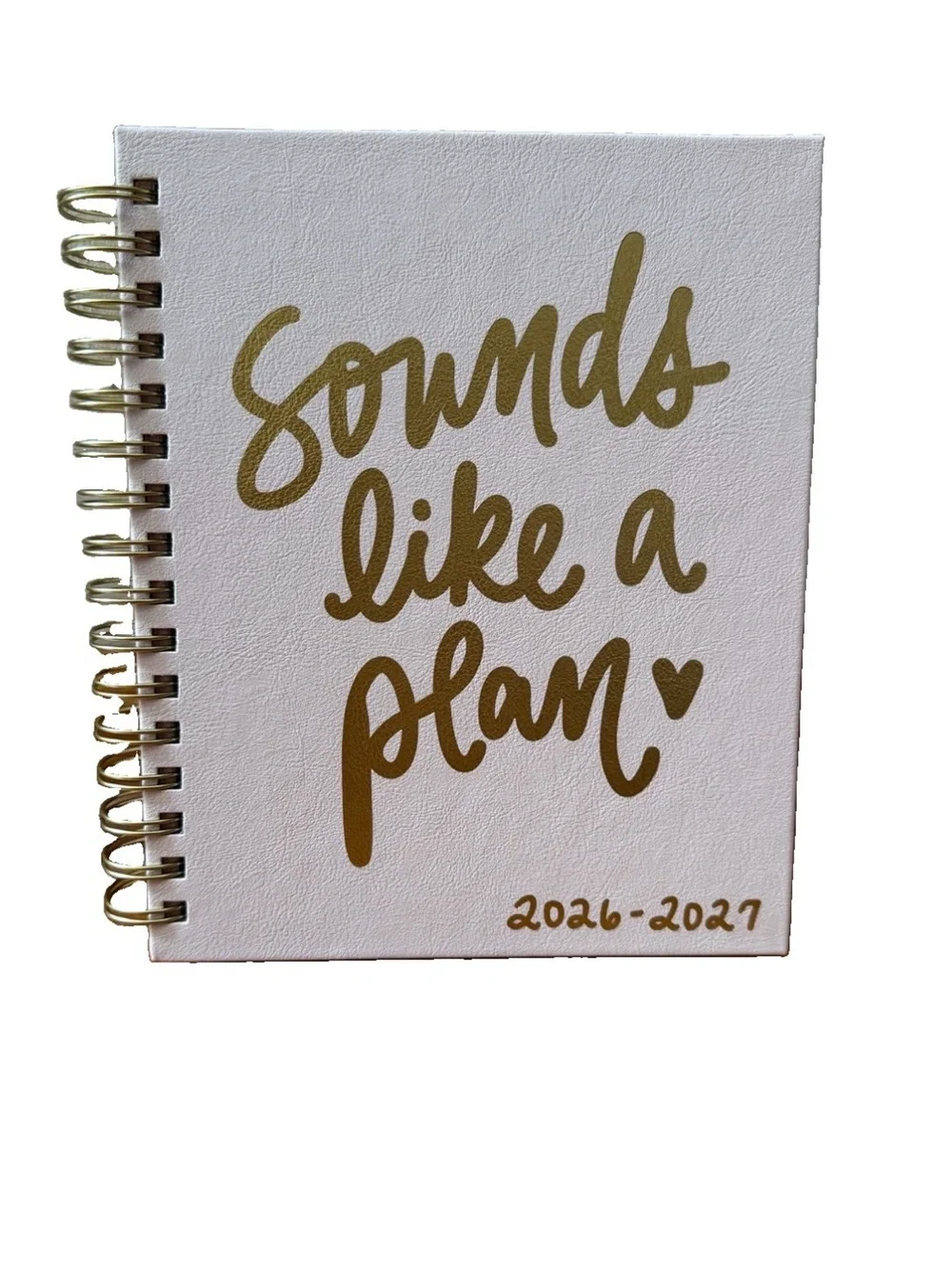 Eccolo Planner 2026- 2027 18-Month Weekly & Monthly Planner Hard Cover 8x7.5”
